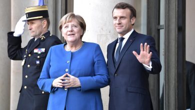Photo of Merkel e Macron contro la censura a Trump sui social network