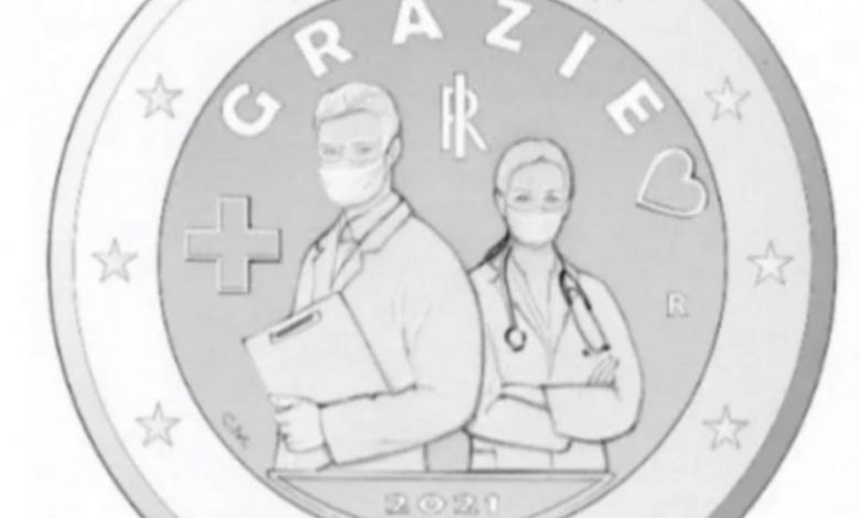 Photo of Emessa la moneta celebrativa da 2 euro per dire Grazie a medici e infermieri
