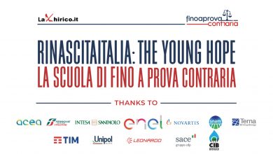 Photo of Al via giovedì la Scuola di Fino a prova contraria “Rinascita Italia: The Young Hope”