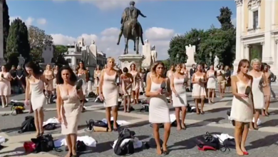 Photo of Alitalia, flashmob delle lavoratrici in Campidoglio