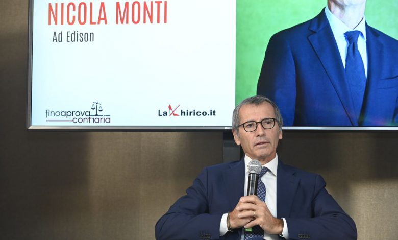 Photo of Monti (Edison) a LaChirico: “L’idroelettrico produce il 50% in meno, non bisogna parlare solo di gas”