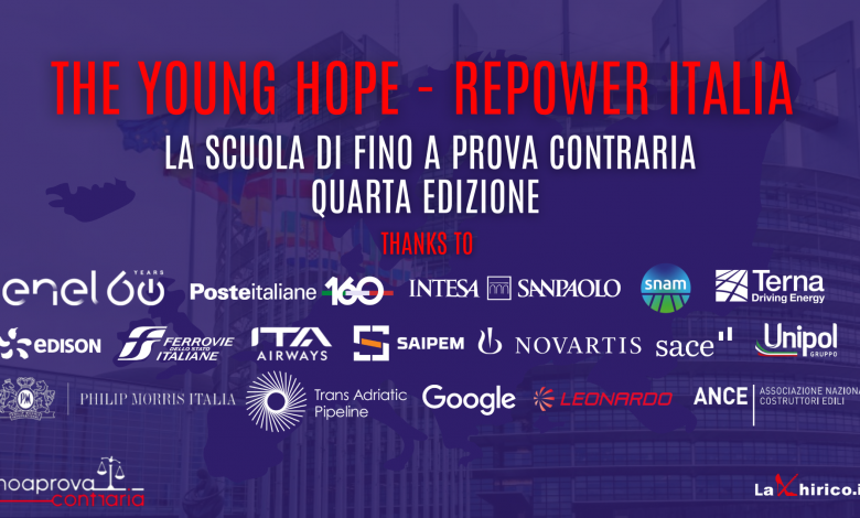 Photo of THE YOUNG HOPE – REPOWER ITALIA IV EDIZIONE – DIRETTA