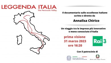 Photo of LEGGENDA ITALIA-The Peninsula Valley, prima visione domani su Rai3